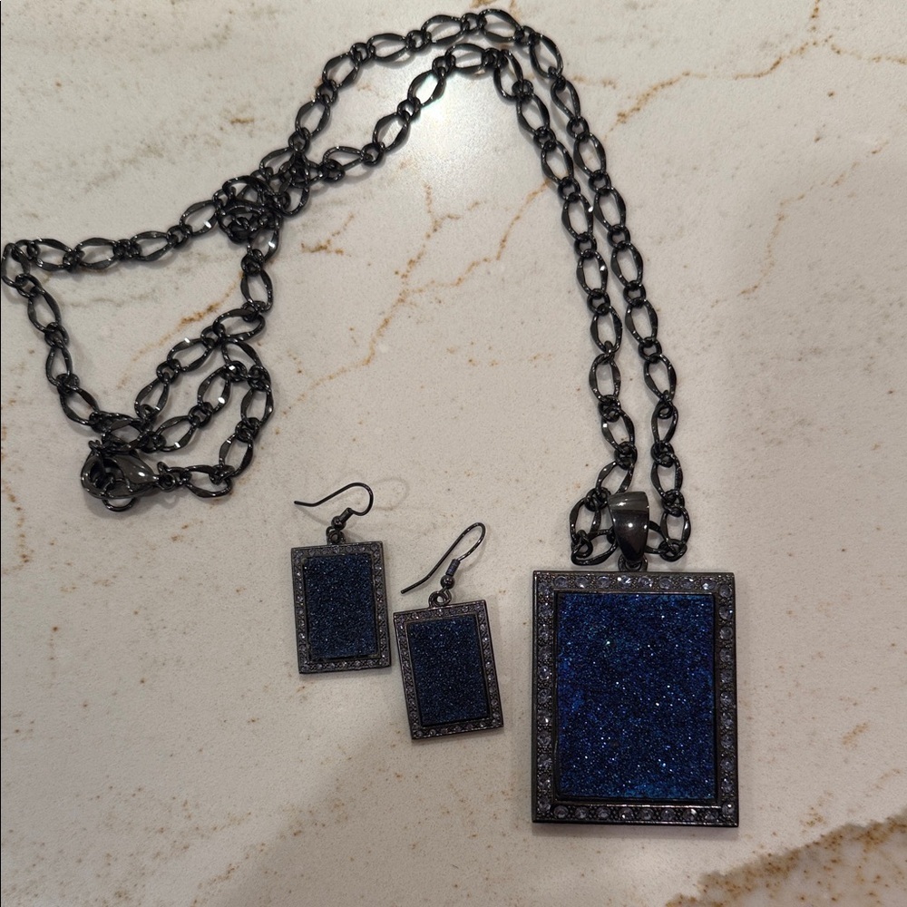 Park Lane Deep Purple Necklace Set